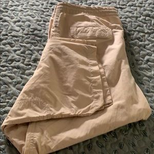 Columbia tan capris